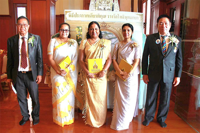 Sri Lankan Ambassador honoured at Bodhi Buddhagaya Award Ceremony in Bangkok