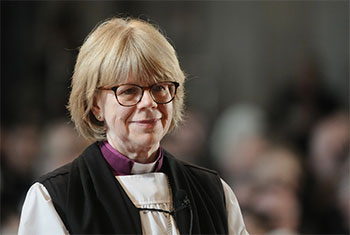 First female Archbishop of Canterbury to be enthroned