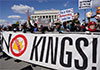 No Kings protests across the US rally against Donald Trump