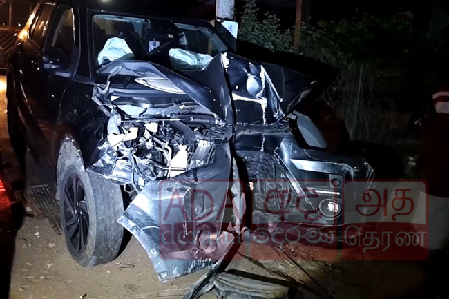 NPP MP Muhammad Faizal�s vehicle involved in crash