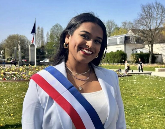 Sri Lankan-origin Athithiya Anantharajah appointed Deputy Mayor in Paris