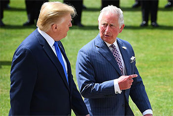 King Charles will visit Donald Trump next month, palace confirms