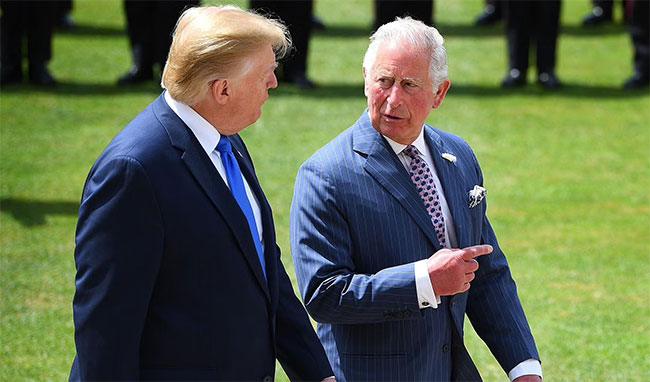 King Charles will visit Donald Trump next month, palace confirms