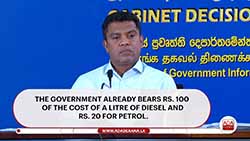 Fuel prices likely to remain unchanged until May 1 - Cabinet Spokesman (English)