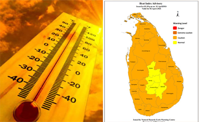 Warm weather advisory issued for several provinces