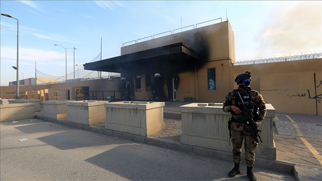 US Embassy warns Iran-aligned militias could attack Baghdad