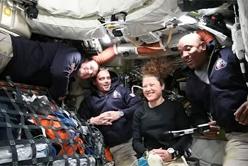 Artemis capsule boost puts astronauts moon-bound for record-breaking journey