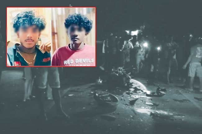 Two teens killed in motorcycle accident in Kilinochchi