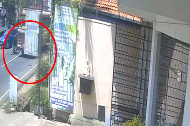 65-year-old motorcyclist killed in road accident in Kadawatha