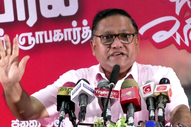 FM Vijitha Herath outlines plans to normalize fuel supply and working days