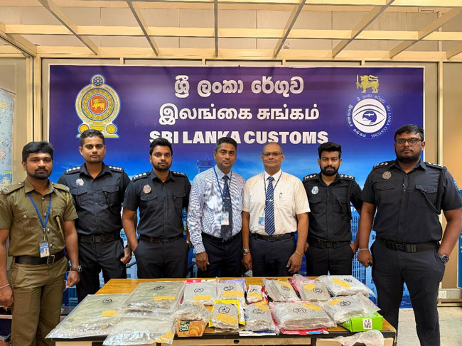 Sri Lankan passenger arrested with over 11 kg of Kush  at BIA