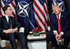 Donald Trump blasts NATO after closed-door Rutte meeting
