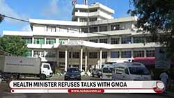 Doctors to end island-wide strike tomorrow - GMOA (English)
