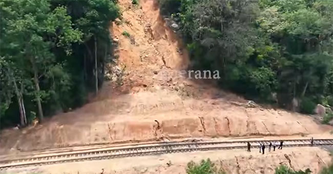 Restoration of damaged upcountry railway track still ongoing  
