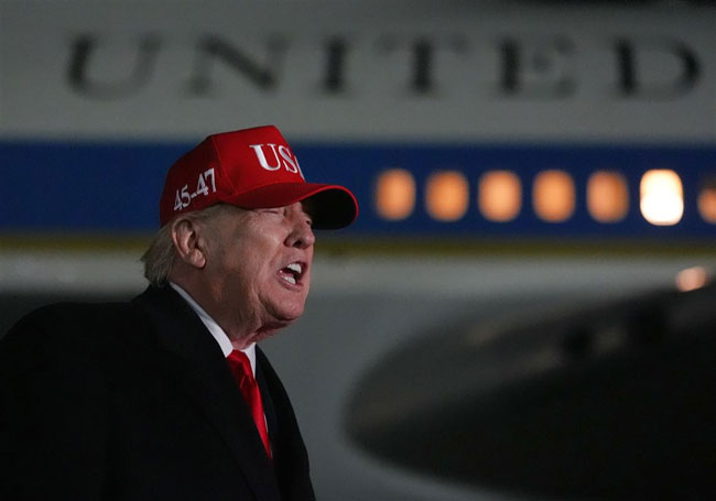 Iran still wants a nuclear weapon, Trump says