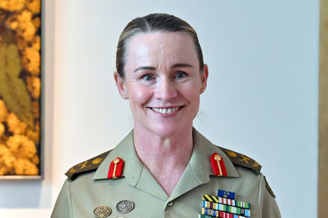 Australia appoints woman to lead its army for the first time
