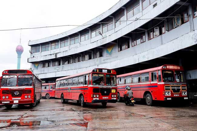 Limited bus and train services in operation today 