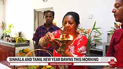 Sri Lankans ushered in Sinhala and Tamil New Year with customs and festivities across the country (English)