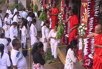 Anointing of oil ritual for New Year begins 