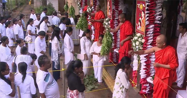 Anointing of oil ritual for New Year begins