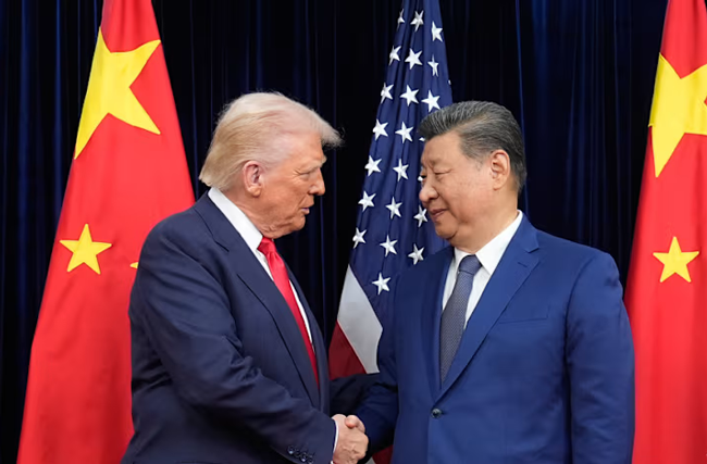 Trump claims China has agreed not to provide weapons to Iran