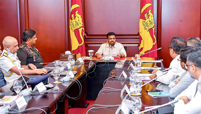President Anura Kumara reviews �Clean Sri Lanka� 2026 Action Plan