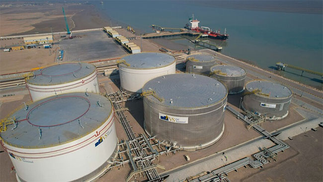 Fire breaks out at oil terminal in southern Russia�s Krasnodar region, officials say