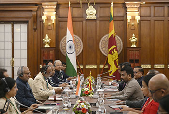 Indian Vice President meets President Dissanayake