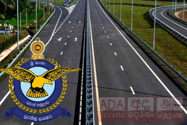 Air Force personnel deployed for expressway rescue operations 
