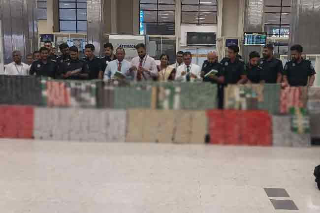 Chinese national arrested with cigarettes at BIA 