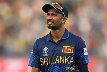 Pakistan bans Dasun Shanaka for one year from PSL