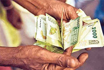 Aswesuma April allowance to be credited tomorrow