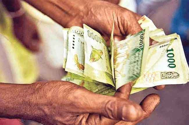 Aswesuma April allowance to be credited tomorrow