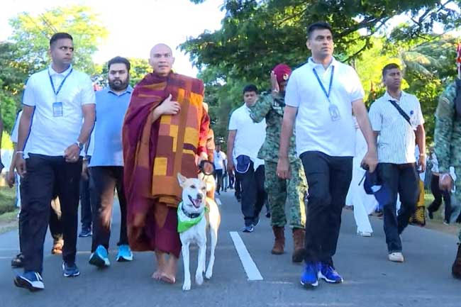 �Walk for Peace� to begin in Dambulla under state patronage