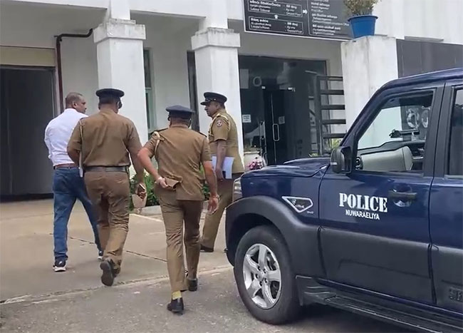 Arrested Premalal Jayasekara brought to court