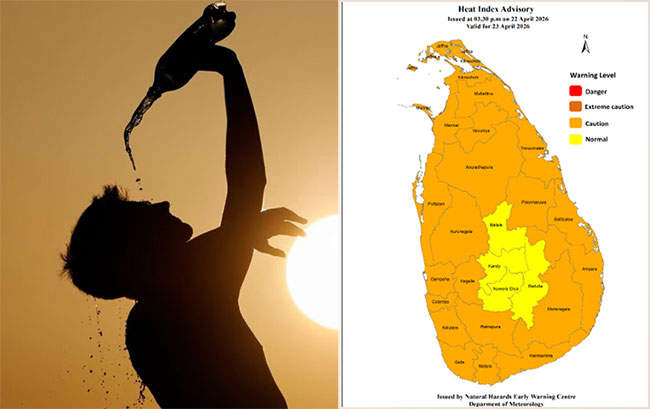 Warm weather advisory issued for several provinces