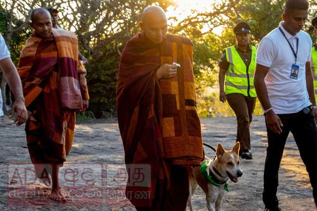 Walk for Peace heads to Temple of the Tooth Relic in Kandy today