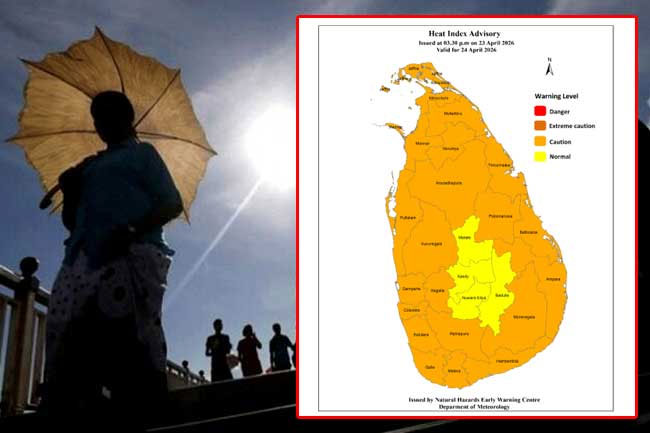 Warm weather advisory issued for several provinces