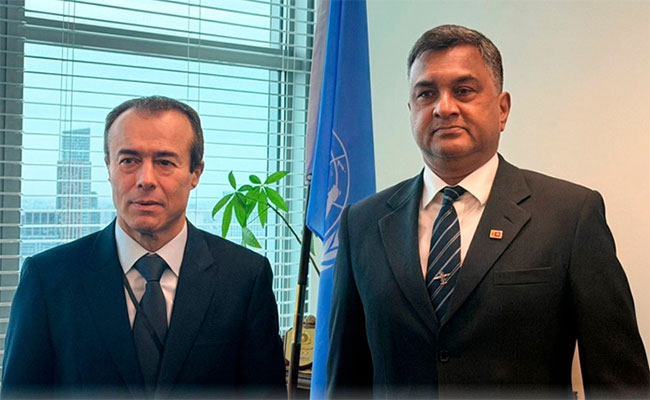 Defence Secretary meets UN Assistant Secretary-General in New York