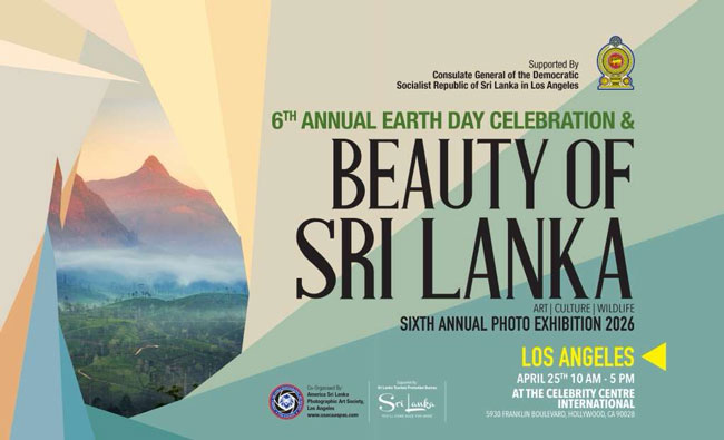  �Beauty of Sri Lanka� exhibition to be held in Los Angeles 