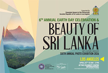  �Beauty of Sri Lanka� exhibition to be held in Los Angeles 
