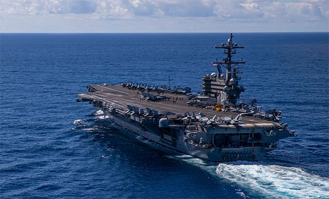 US boosts Iran war assets with third aircraft carrier USS George HW Bush