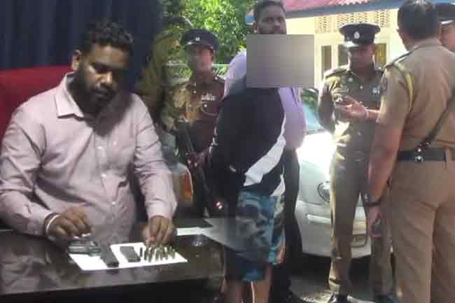 Russian-made firearm, ammunition found buried in Karandeniya Raju�s garden 