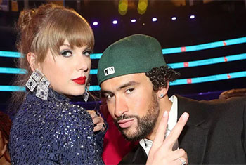 Taylor Swift and Bad Bunny top Spotify�s first all-time most streamed artists list