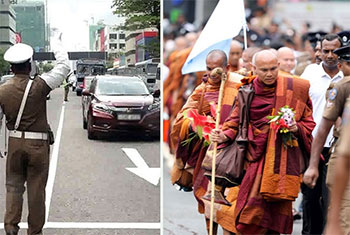 Special traffic plan in Colombo tomorrow in view of �Walk for Peace�