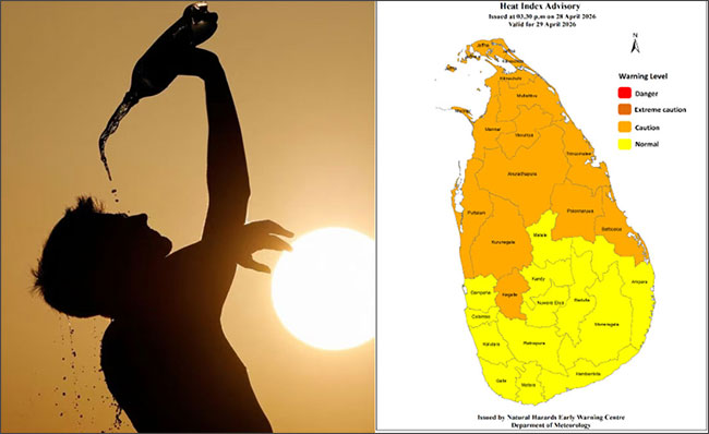 Warm weather advisory issued for several provinces