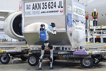 Japan Airlines trials humanoid robots as ground handlers