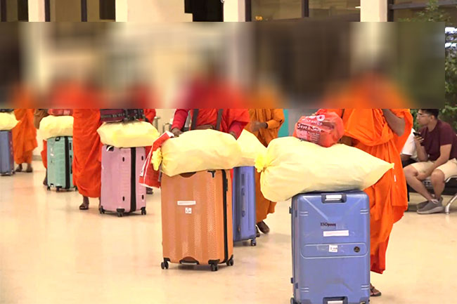 19 monks arrested at BIA test positive for narcotics 