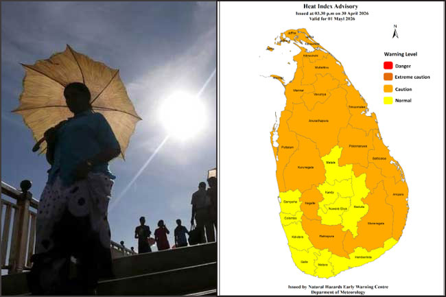 Warm weather advisory issued for several provinces