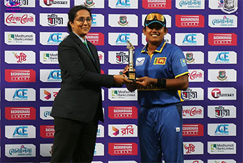 Sri Lanka Women complete T20 series sweep vs Bangladesh